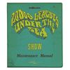 Image 1 : 20,000 Leagues Under the Sea Maintenance Manual Cover.