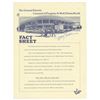 Image 1 : Signed Carousel of Progress Fact Sheet.