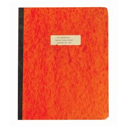 WED Enterprises Pre-Opening Epcot Report.