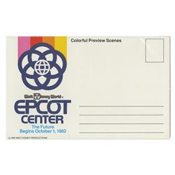 Epcot Center Preview Scenes Photo Mailer.