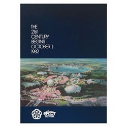 Epcot Pre-Opening Poster.