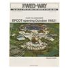 Image 1 : Harper Goff "The WED-Way" Epcot Opening Issue.