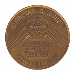 Epcot Grand Opening VIP Numbered Coin.