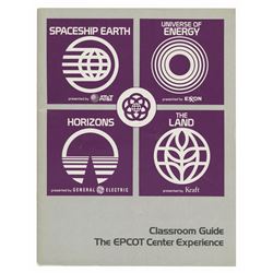Epcot Classroom Guide Booklet.