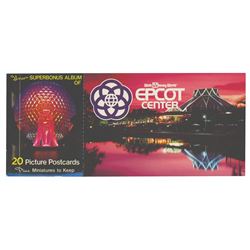 Epcot Souvenir Postcard Booklet.