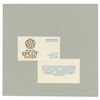 Image 1 : Original Epcot Business Card Artwork.