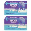 Image 1 : Pair of Epcot Center Magnetic Admission Tickets.