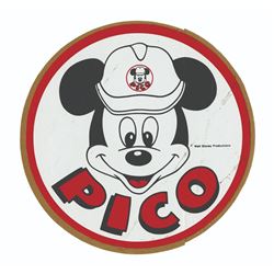 Epcot PICO Construction Sticker.