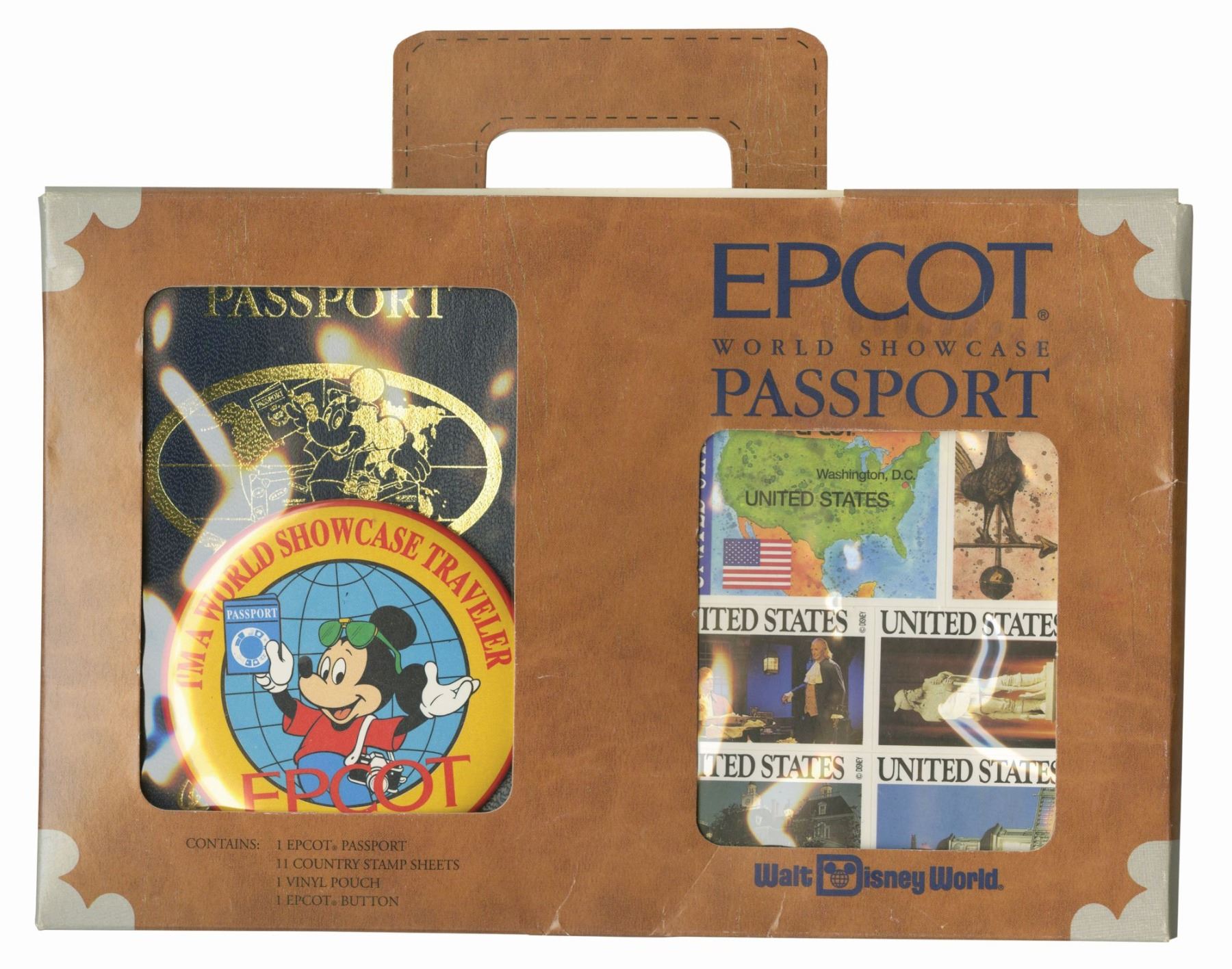 Epcot World Showcase Passport Kit