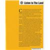 Image 2 : Listen to the Land Souvenir Book.