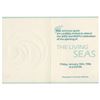 Image 2 : The Living Seas Grand Opening Imagineer Invitation.
