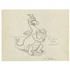 Image 1 : Figment Drawing Signed by Blaine Gibson.