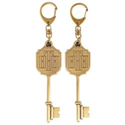 Pair of Tower of Terror Keychains.