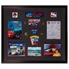 Image 1 : Walt Disney World Speedway Indy 200 Framed Set.