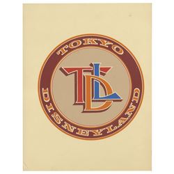 Tokyo Disneyland Silkscreened Logo.