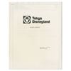 Image 4 : Tokyo Disneyland Project Synopsis Documents.