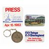 Image 1 : Set of (4) Tokyo Disneyland Grand Opening Items.