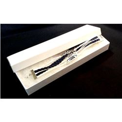 Contemporary Designer Multi-strand Bangle Bracelet