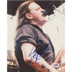 Lemmy Kilmister Signed 8x10 Photo (PSA COA)