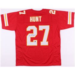 Kareem Hunt Signed Chiefs Jersey (Hunt Hologram)