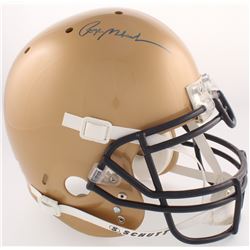 Roger Staubach Signed Navy Midshipmen Full-Size Authentic On-Field Helmet (JSA COA  Staubach Hologra