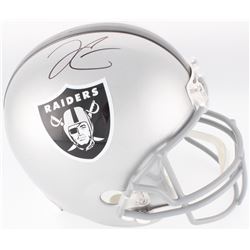 Derek Carr Signed Raiders Full-Size Helmet (Beckett Hologram)