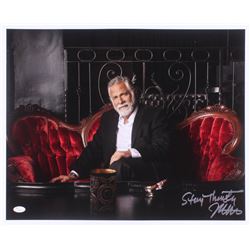 Jonathan Goldsmith Signed "The Most Interesting Man in the World" 17x21 Photo Inscribed "Stay Thirst