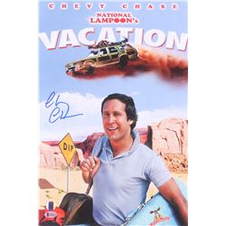 Chevy Chase Signed "National Lampoon's Vacation" 12x18 Photo (Beckett COA  Chase Hologram)