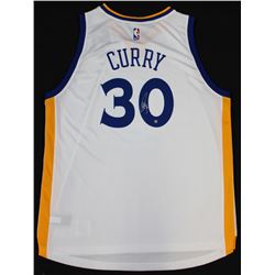 Steph Curry Signed Warriors Jersey (Steiner COA)