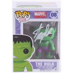 Stan Lee Signed "The Hulk" #08 Funko Pop! Vinyl Bobble-Head Figure (Radtke COA  Lee Hologram)