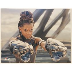 Letitia Wright Signed "Black Panther" 11x14 Photo (PSA COA)