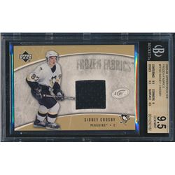 2005-06 Upper Deck Ice Frozen Fabrics #FFSC Sidney Crosby (BGS 9.5)