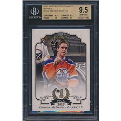 2015-16 Upper Deck Champ's #1 Picks #1CM Connor McDavid RC (BGS 9.5)