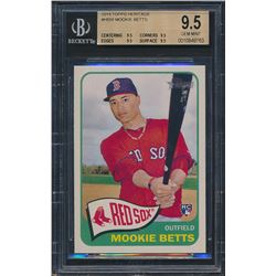 2014 Topps Heritage #H558 Mookie Betts RC (BGS 9.5)