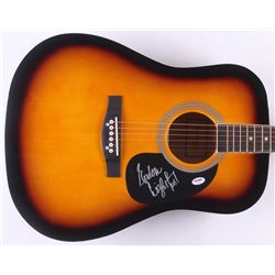 Gordon Lightfoot Signed 41" Acoustic Guitar (PSA COA)