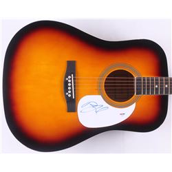 Billy Joel Signed 41" Acoustic Guitar (PSA COA)