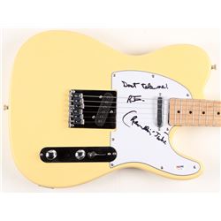 Ramblin' Jack Elliott Signed Huntington 39" Electric Guitar Inscribed "Don't Tell Me!" (PSA COA)