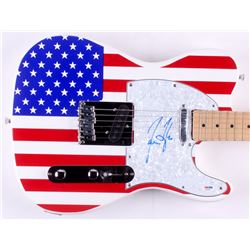 James Taylor Signed 39" Huntington Electric Guitar (PSA COA)