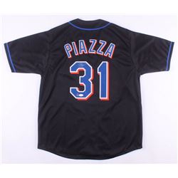 Mike Piazza Signed Jersey (Dave  Adams COA  JSA Hologram)