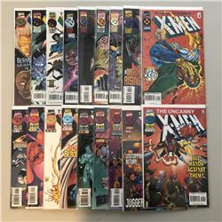 Lot of (36) 1990-1997 Marvel "Uncanny X-Men" 1st Series Comic Books with #261-343, Annual #15