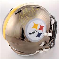 JuJu Smith-Schuster Signed Pittsburgh Steelers Full-Size Chrome Speed Helmet (JSA COA)
