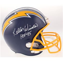 Charlie Joiner, Kellen Winslow  Dan Fouts Signed San Diego Chargers Full-Size Authentic On-Field Hel