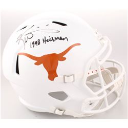 Ricky Williams Signed Texas Longhorns Full-Size Speed Helmet Inscribed "1998 Heisman" (Radtke COA)