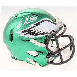 Brandon Graham Signed Philadelphia Eagles Chrome Speed Mini-Helmet (Radtke COA)