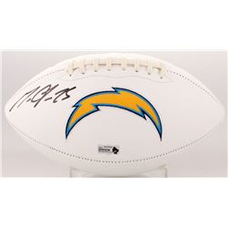 Melvin Gordon Signed Los Angeles Chargers Logo Football (Radtke COA)