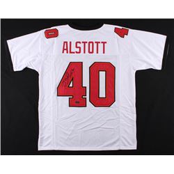 Mike Alstott Signed Jersey (Radtke COA)