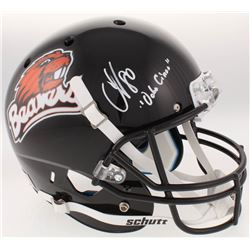 Chad Johnson Signed Oregon State Beavers Full-Size Helmet Inscribed "OchoCinco" (Radtke COA)