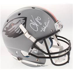 Chad Johnson Signed Oregon State Beavers Full-Size Helmet Inscribed "OchoCinco" (Radtke COA)