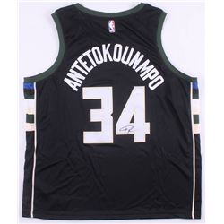 Giannis Antetokounmpo Signed Milwaukee Bucks Authentic Nike Jersey (JSA COA)