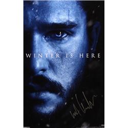 Kit Harington Signed "Game of Thrones: Winter is Here" 11x17 Photo (Radtke COA)